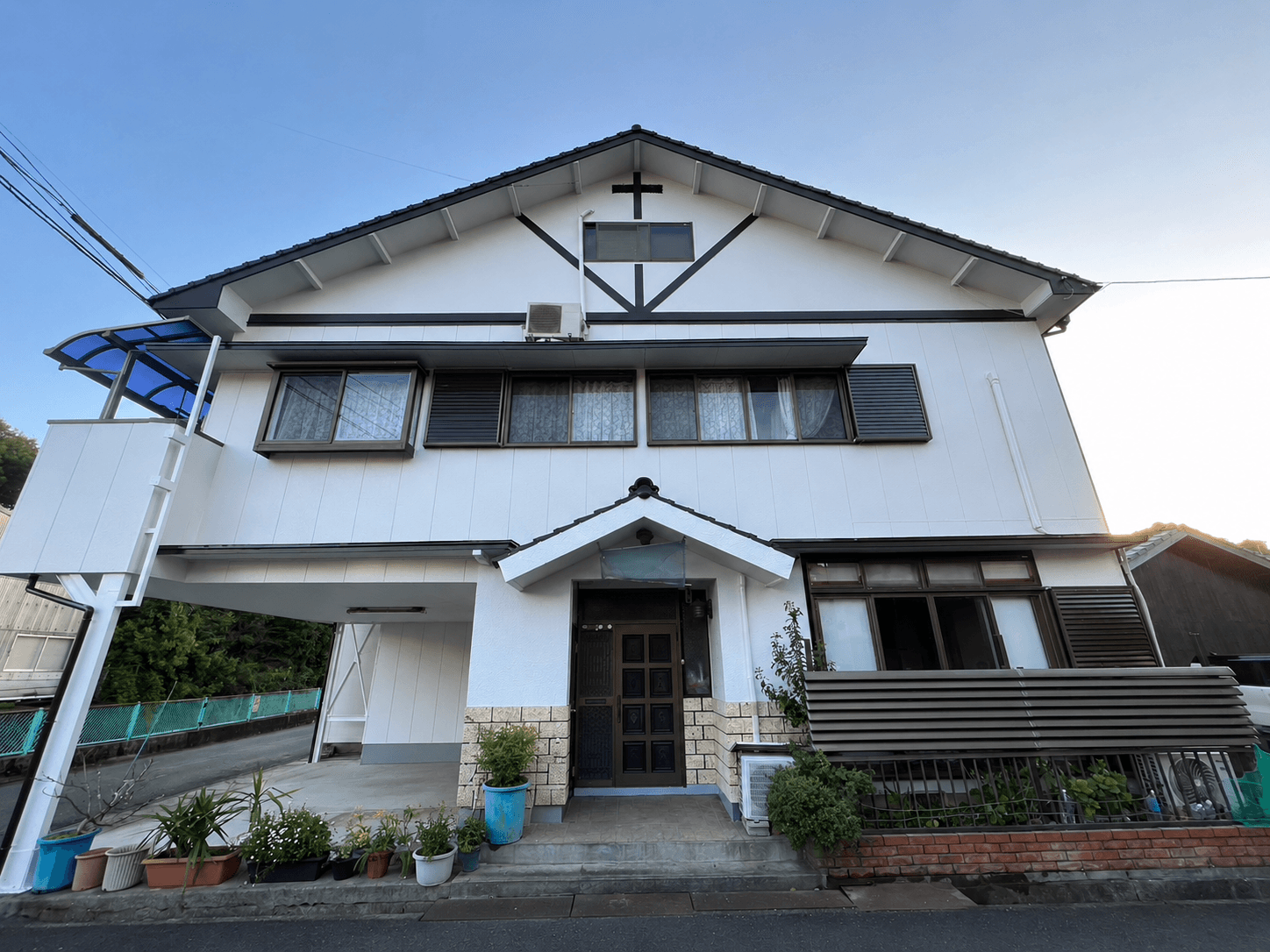佐世保市M様邸 外壁ラジカル塗装 施工前