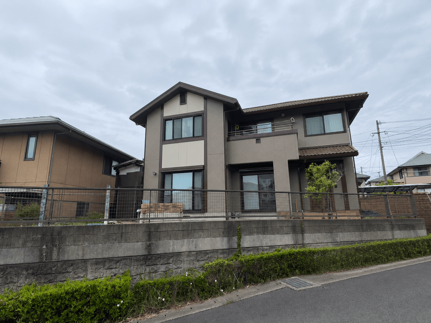 佐世保U様邸 外壁ラジカル塗装 施工後